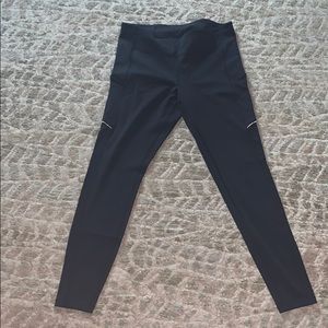Fast and Free Reflective High Rise black leggings.
